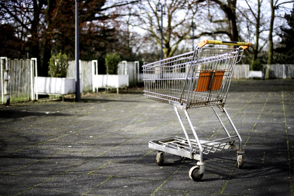 Empty Shopping Trolley