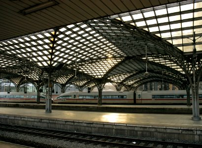 Railroad Station Platform photo