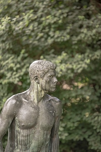 Art naked bronze photo