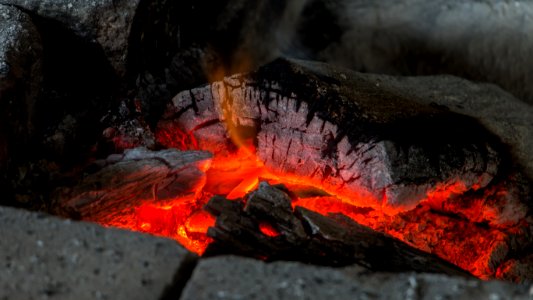 Burning Coals photo