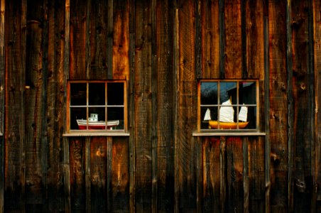 Closed Wooden Door