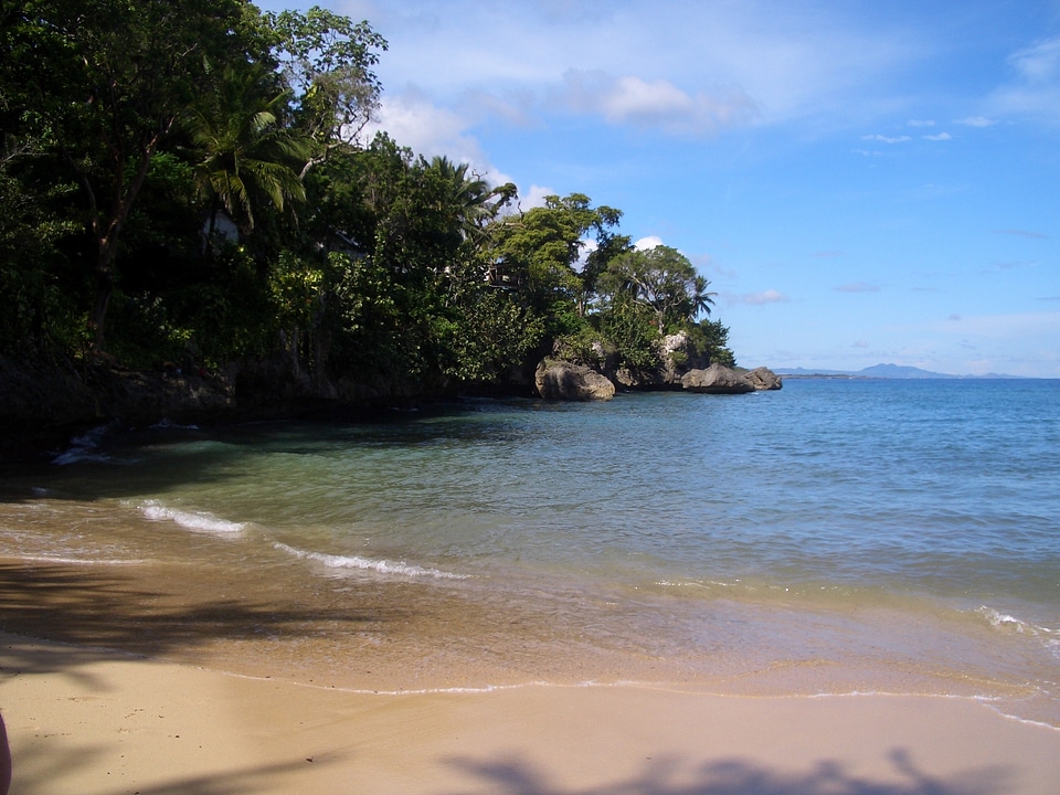 Sand ocean caribbean