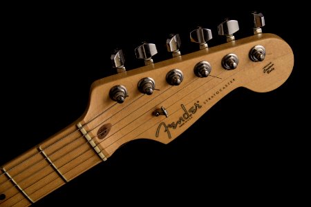 Fender Guitar Head Stock photo