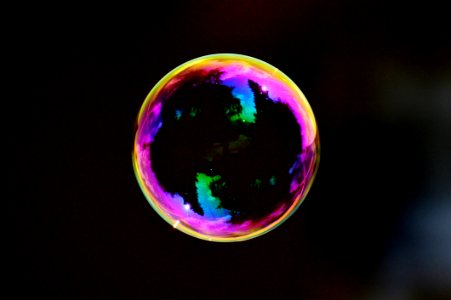 Colorful Soap Bubble photo