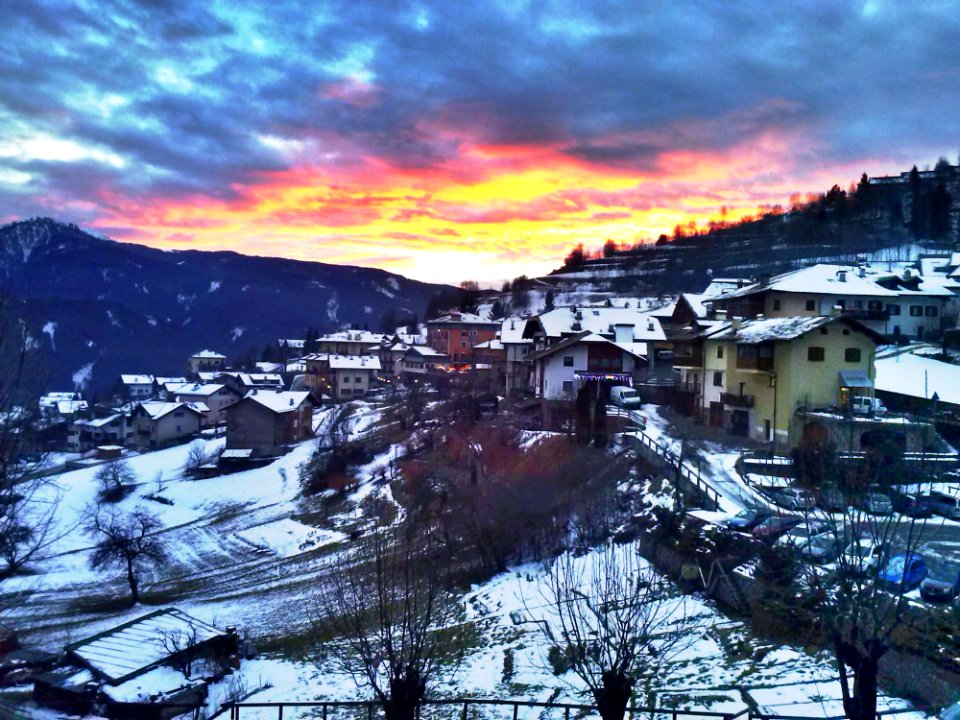 Village At Sunset