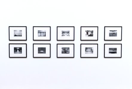 Frames On White Background photo