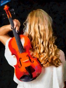 Violin Woman - ID 16218-130700-3238 photo