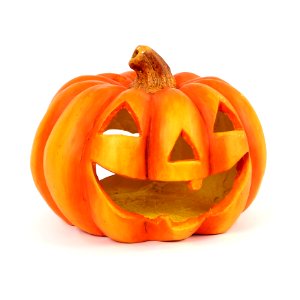 Smiling Jack O Lantern photo