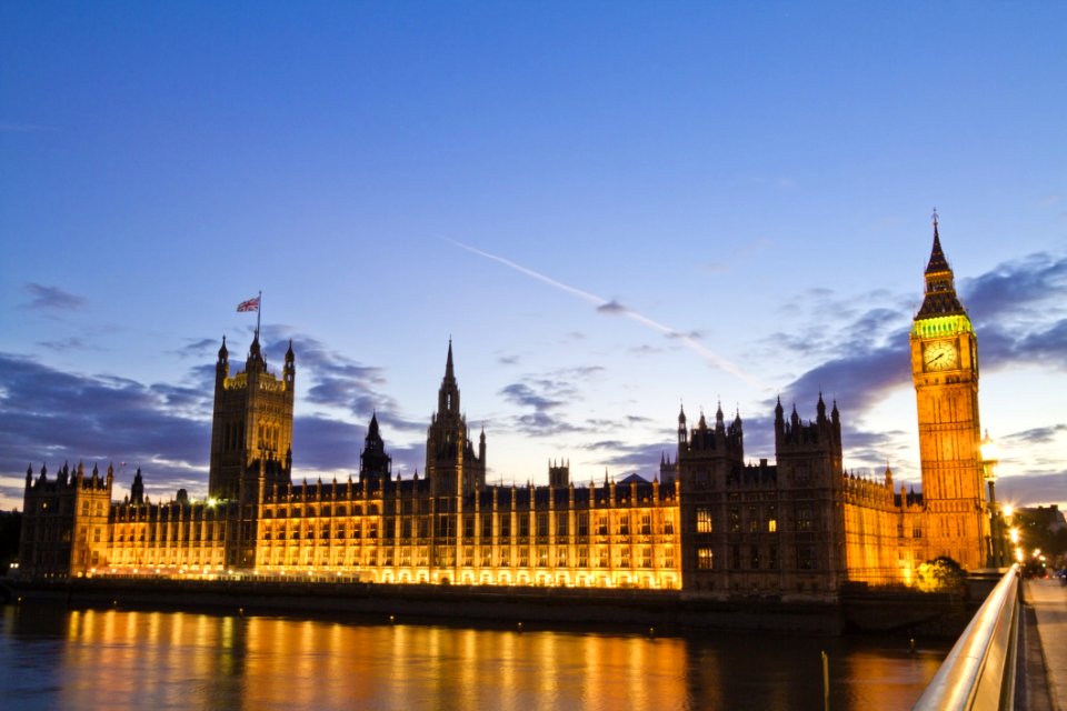 Big Ben And Parliament London England At Night