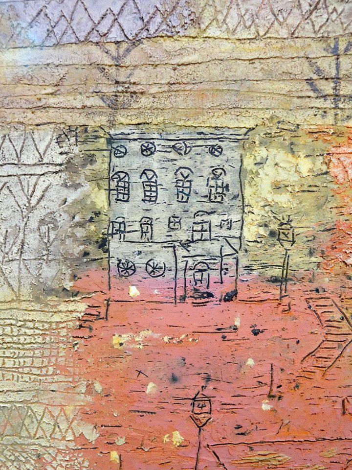Villas Florentines (dtail) Paul Klee 1926 Centre Pompidou Paris