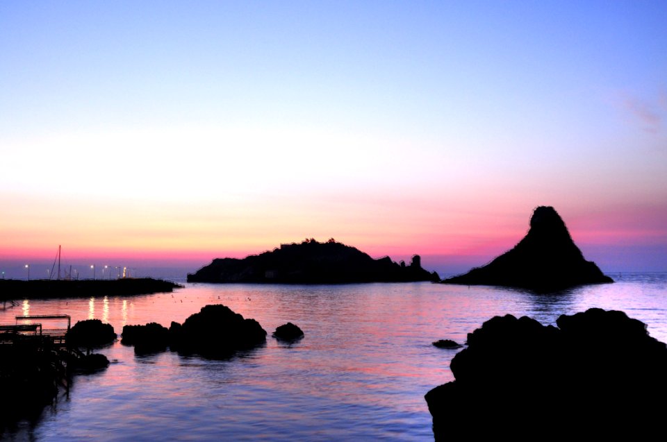 Islands Of The Cyclops At Dawn Sicily Italy - Creative Commons By Gnuckx