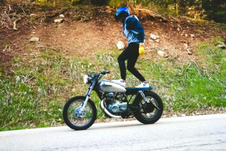 Motorbike Standing Ride photo