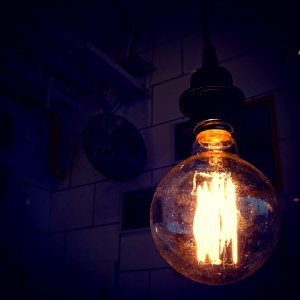 Incandescent Light Bulb photo