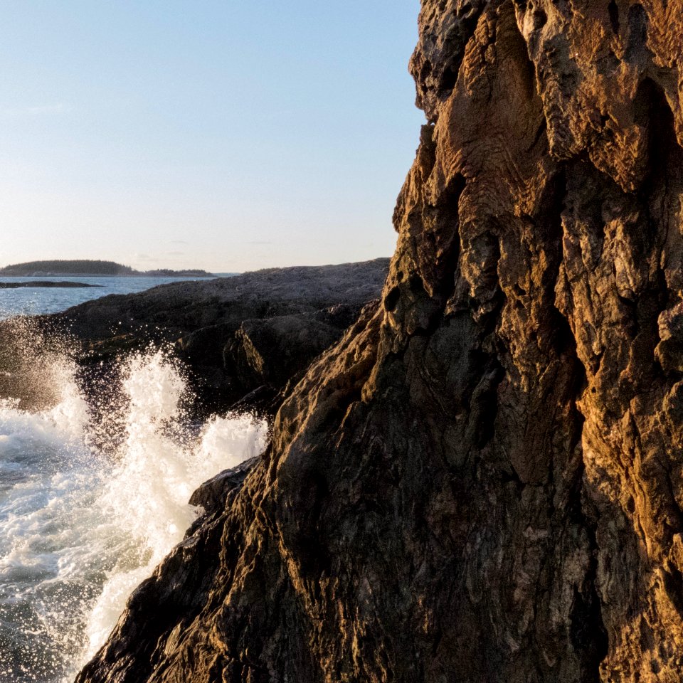 Head Tide Beach At Sunset