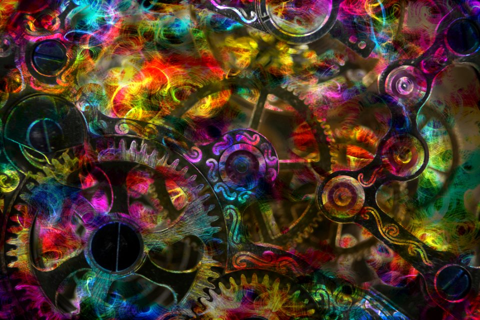 Multicolored Gears