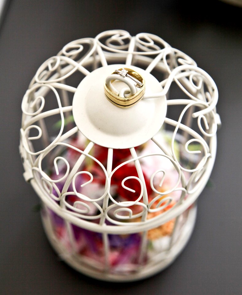 Wedding Ring On Lantern