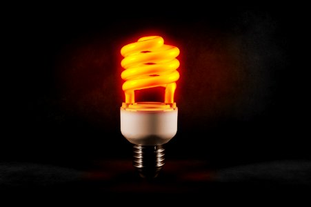 Energy Saving Light Bulb photo