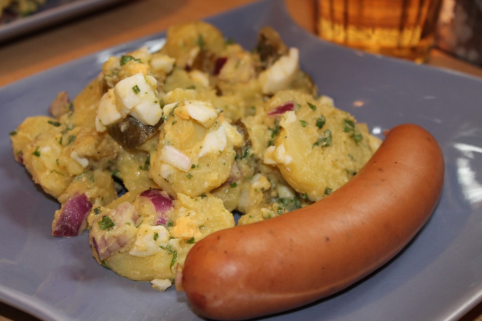 Potato salad substantial food
