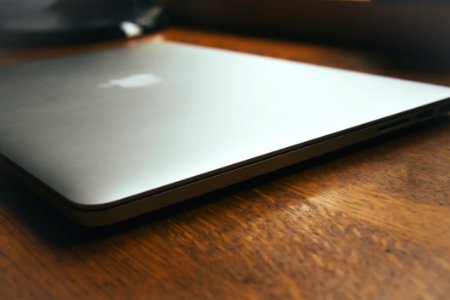 Macbook Pro On A Desk
