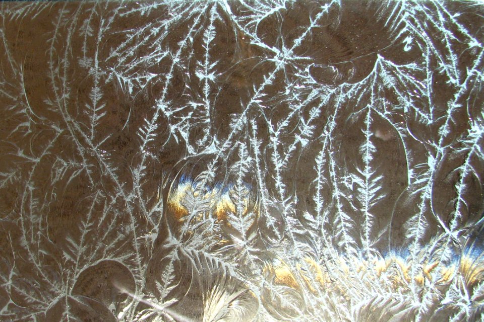 Frostlike Clear Glass Texture