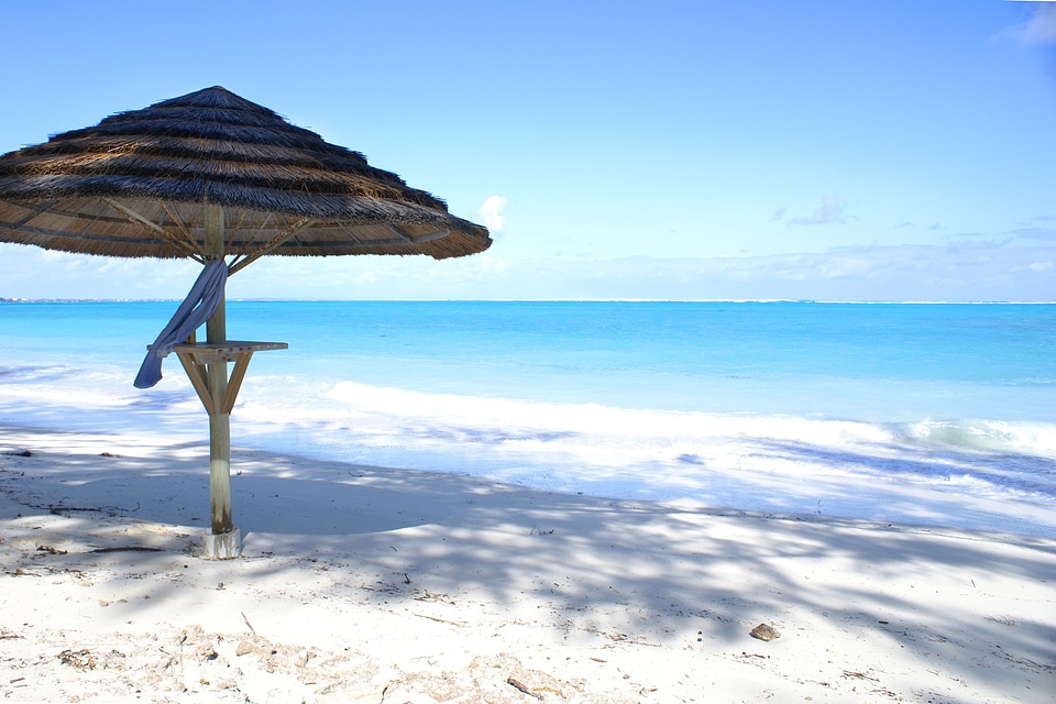 Turks and caicos beach sun