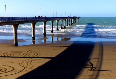 Sand Artist New Brighton Pier