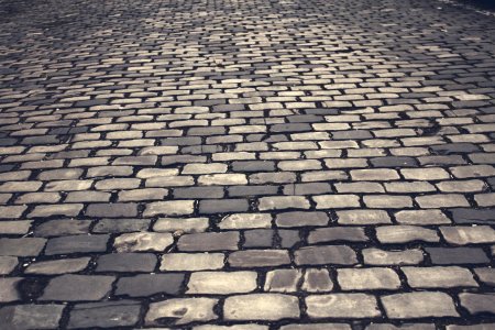 Grey Bricked Flooring