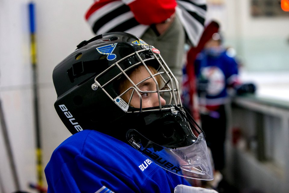 Young Hockey Player