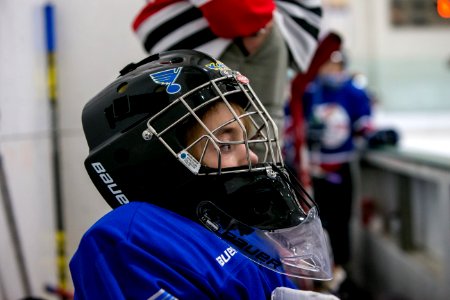Young Hockey Player