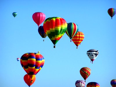 Red Green Hot Air Balloon During Daytime