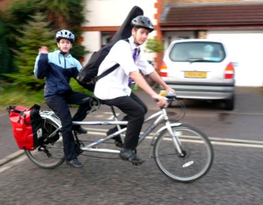 The School Run By Bike