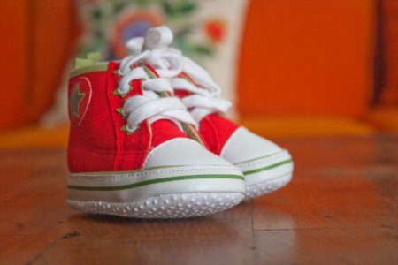 Baby Red Converse