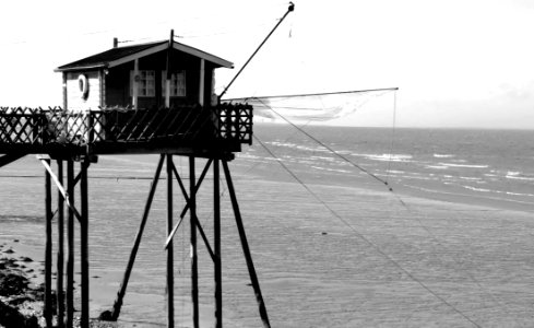 Cabane De Pcheur Sur Pilotis