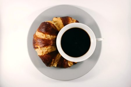 Coffee And Croissant photo