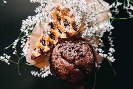 Chocolate Cupcake And Pie