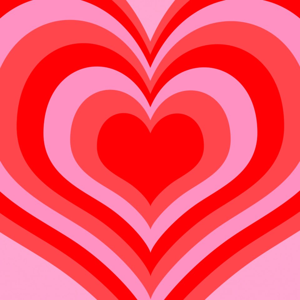 Power Puff Girl Hearts