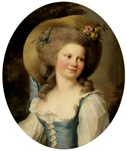 Adlaide Labille-Guiard (17491803) Mme Dugazon In The Role Of Babet Mme Dugazon Babetin Roolissa Mme Duga photo