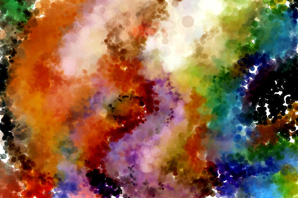 Watercolor Splatter Pattern