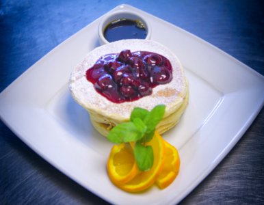 Pancakes With Berries