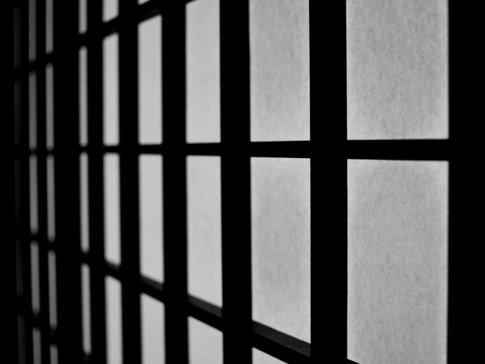 Window In Black And White