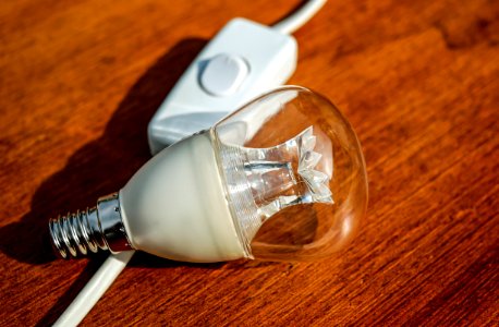 Light Bulb And Switch photo