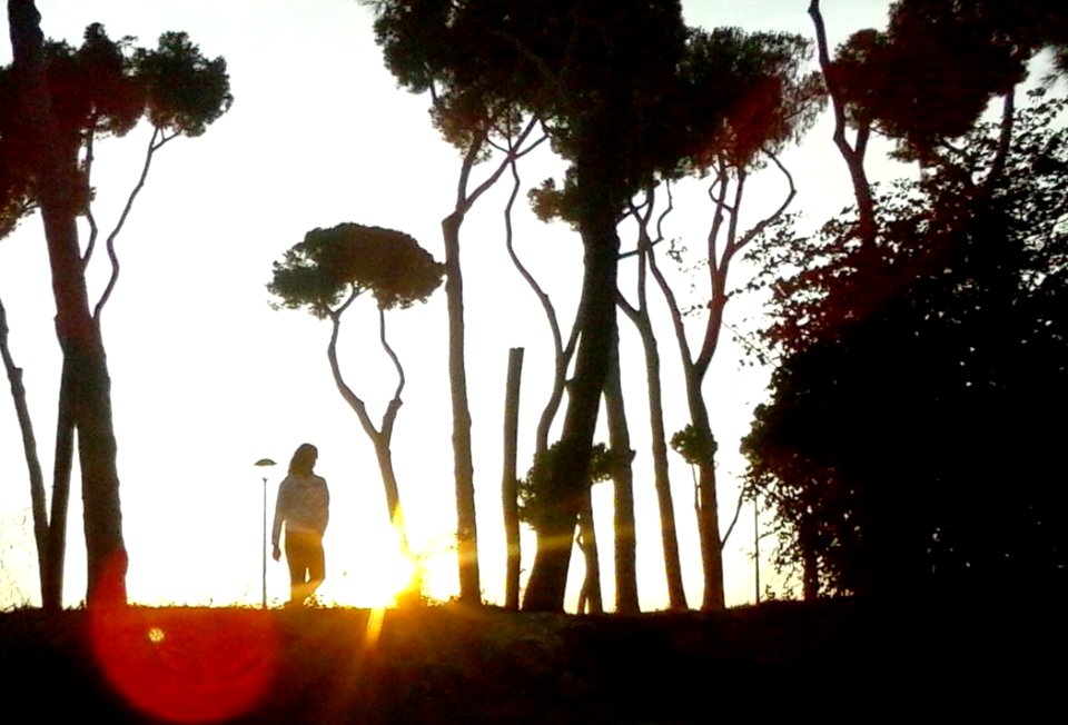 Sky People In Nature World Light