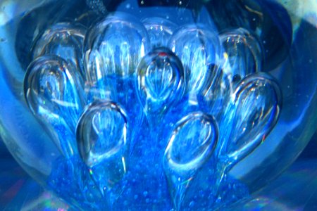 Blue Glass Texture 3 photo