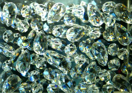 Faceted Crystal Drops