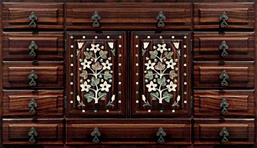 Brown Fixture Wood Rectangle