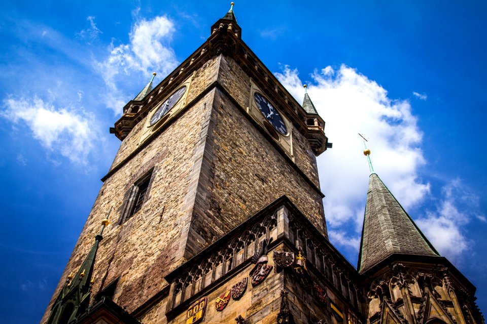 Prague Old Town Hall Czech Republic