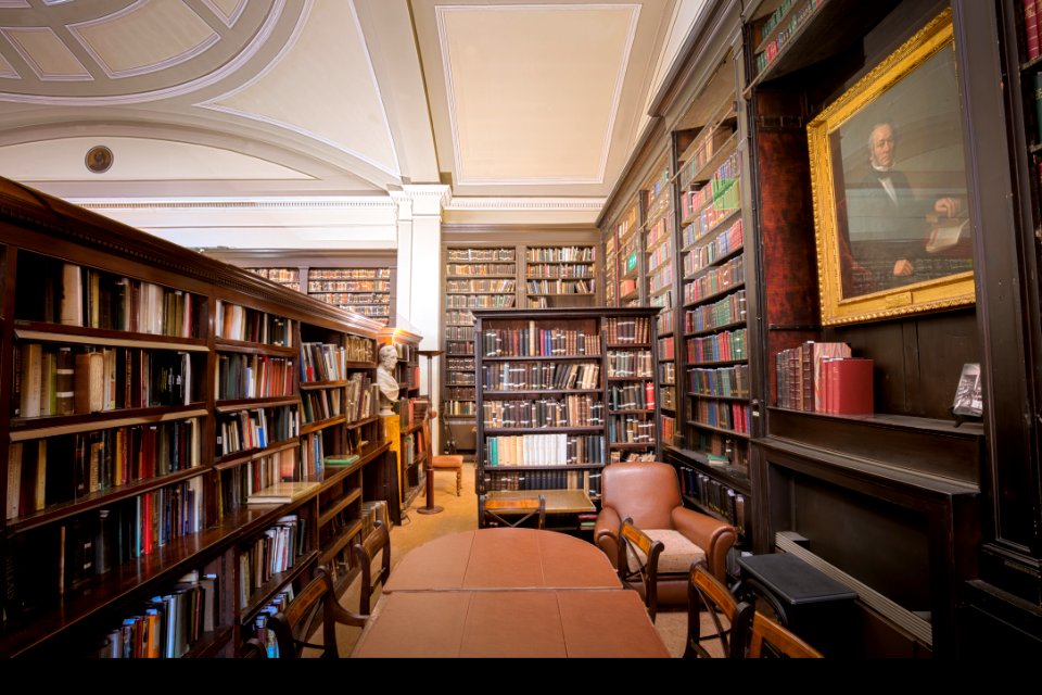 The Portico Library Reading Area