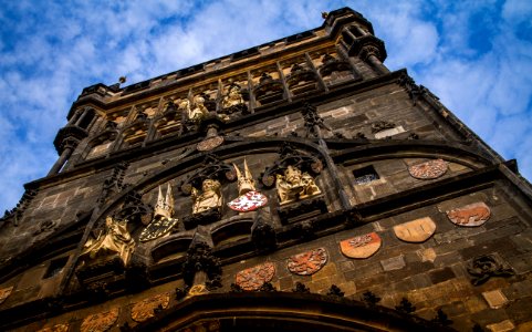 Charles Bridge Tower Prague Czech Republic