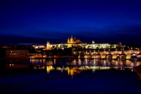 Prague By Night Czech Republic photo