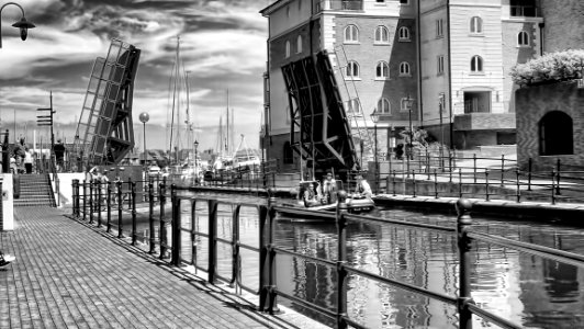 Promenade And Canal In Old Town